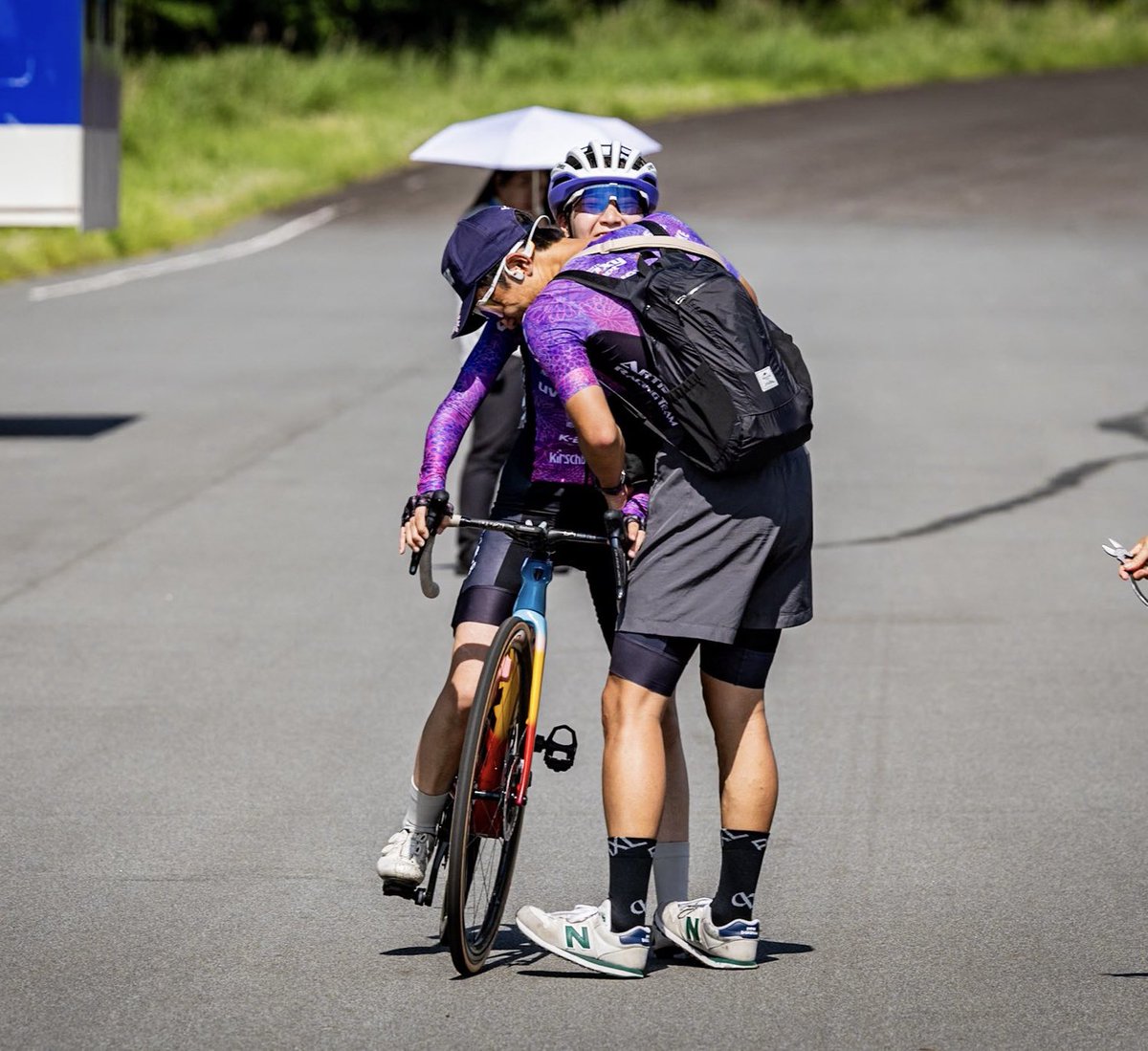 yoshikoderosa's tweet image. #結婚記念日　#いい夫妻の日
色んなことを一緒に経験してきた🚴‍♂️🚴‍♀️
いつも、ありがとう！💐✨