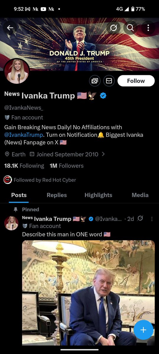 astraiaintel's tweet image. Jesus Christ .. 

1-Million-follower MAGA account based in Nigeria.

Americans have been living in a synthetic info-space for over a decade, and the bubble has just popped.

They were literally fanatized to hate their own country by third-worldists.