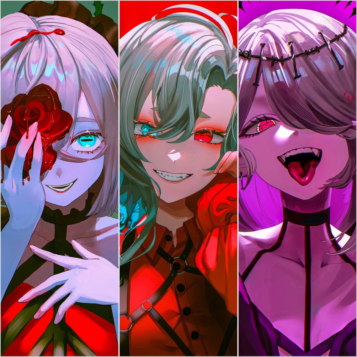 Polu1007's tweet photo. #三連休はフォロワーさんが増えるらしい
 #絵柄が好みって人にフォローされたい 

お便乗！自創作メインに色々描いてます!!
良ければ絵を観てくれると嬉しいです!! https://t.co/aVdewQVVqv