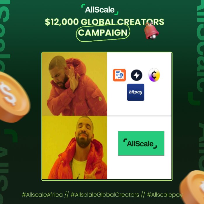 OffixcialJ's tweet photo. / I'm so Allergic to using other payment gateway due to complexity in usage and operational efficiency till I Stumbled upon @allscaleio
β¨ @allscaleio my reliable payment gateway π
π₯³ You should try it out too β¨
#AllScale #AllScaleGlobalCreator #AllScalePay #AllScaleAfrica https://t.co/n51TAxEtQZ