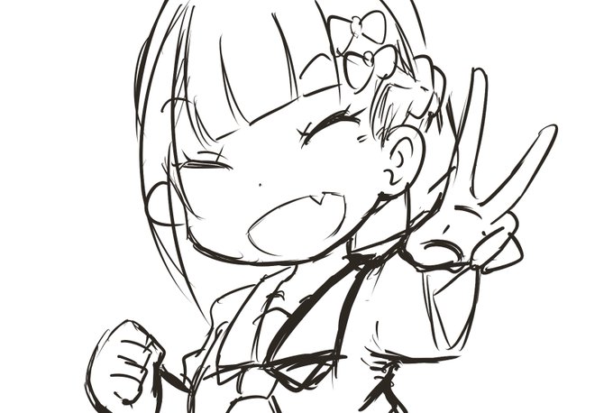 ねちねちキャラデザやってたせいでコミティアには間に合いませんでしたが取り敢えず今後変更したい気持ちにならないキャラデザと絵柄に落ち着いた気はするので来年一発目に完成作
出せるように頑張ります! 