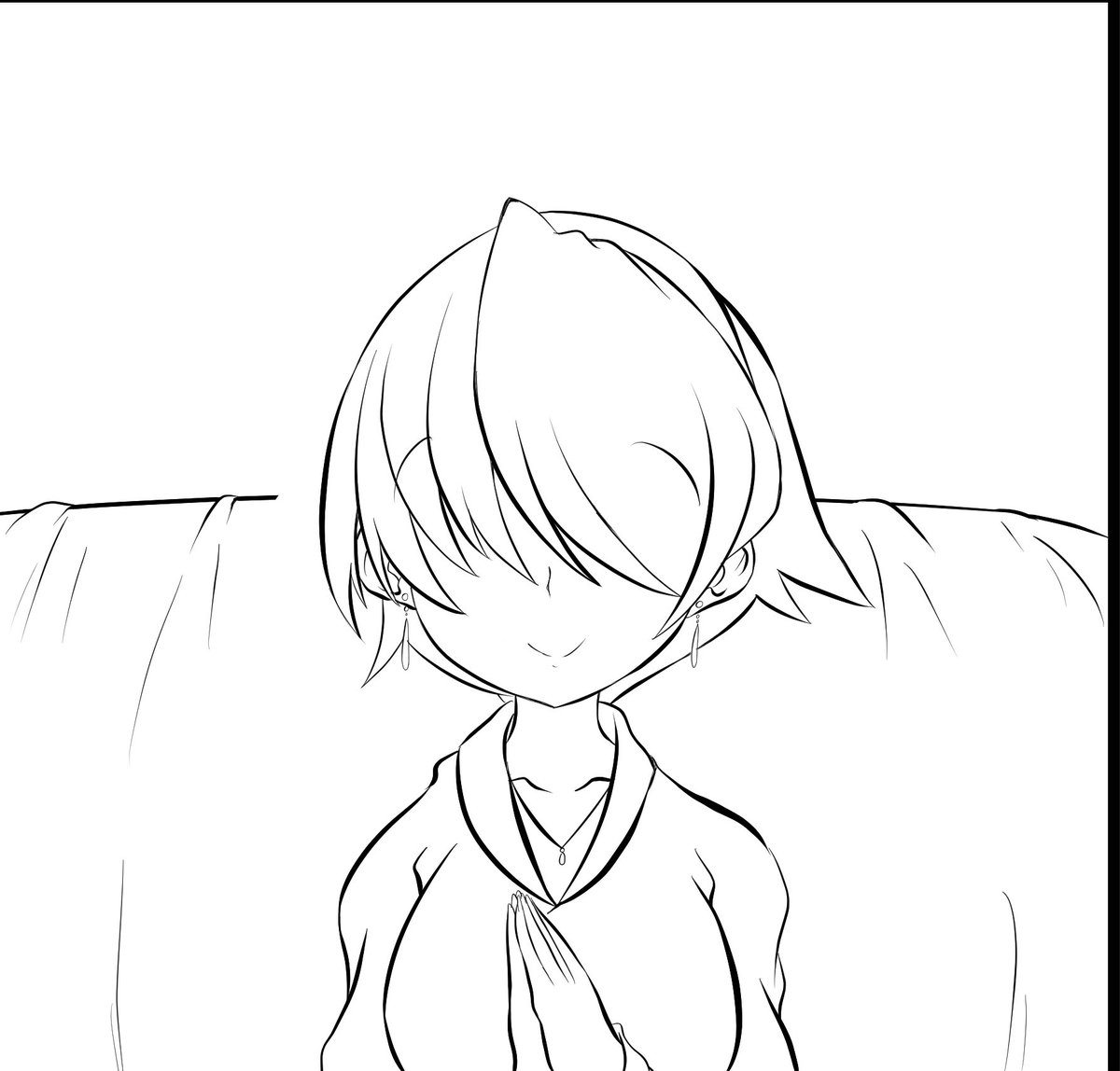 ねちねちキャラデザやってたせいでコミティアには間に合いませんでしたが取り敢えず今後変更したい気持ちにならないキャラデザと絵柄に落ち着いた気はするので来年一発目に完成作
出せるように頑張ります! 