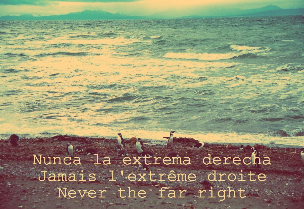 SimoneRevue's tweet photo. Nunca la extrema derecha V
Jamais l'extrême droite 
Never the far right
https://t.co/qCyWi62bbF https://t.co/bCxlUVWfEw