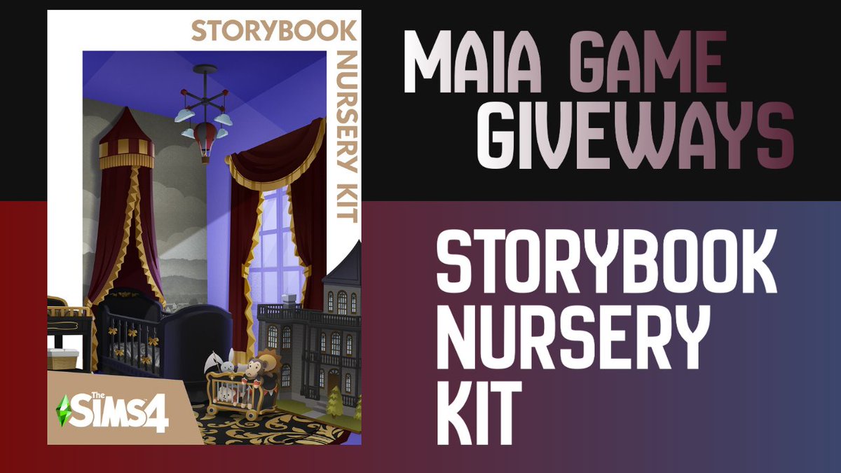 MaiaGame_FR's tweet image. Coucou/Hi,
🇫🇷 Tentez de remporter le Kit Chambre d'enfant enchantée ✨
🇬🇧 Try to win the Storybook Nursery Kit ✨
👉 maiagame.fr
👉 patreon.com/posts/maias-aw…
👉 boosty.to/maiagame/posts…
Bisous/Kisses ❤️
#thesims4 #Sims4 #Giveaway #Giveaways #GiveawayAlert #maiagame