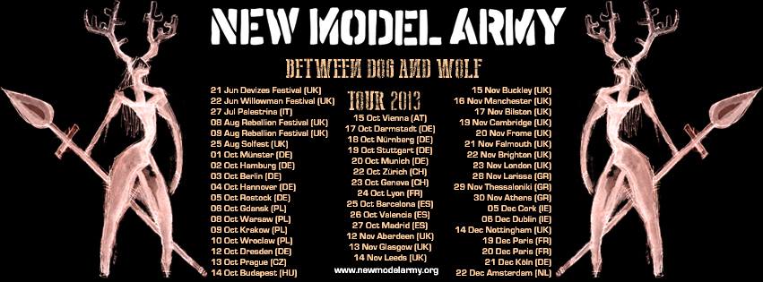 Spegazzinii's tweet image. #OTD #newmodelarmy @officialnma 

2013 - New Model Army at The Forum Kentish Town London.