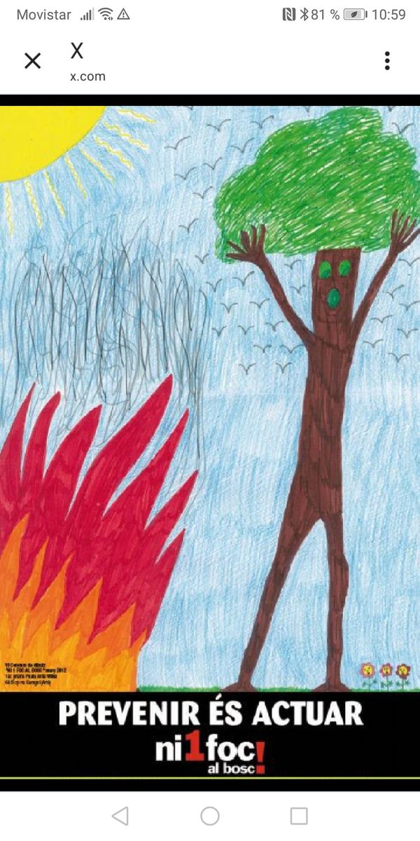 ColEngForestals's tweet photo. Buen domingo!
Esta mañana puedes visitar la exposición de Xarxa Forestal en Pollensa. 

20 años del concurso "Prevenir es actuar" frente al riesgo de incendios forestales.
Te sorprenderá!

Abierta de 10:00, hasta las 13:00. Fundación Rotger Villalonga. #Pollensa. https://t.co/kOT6PAB6H4