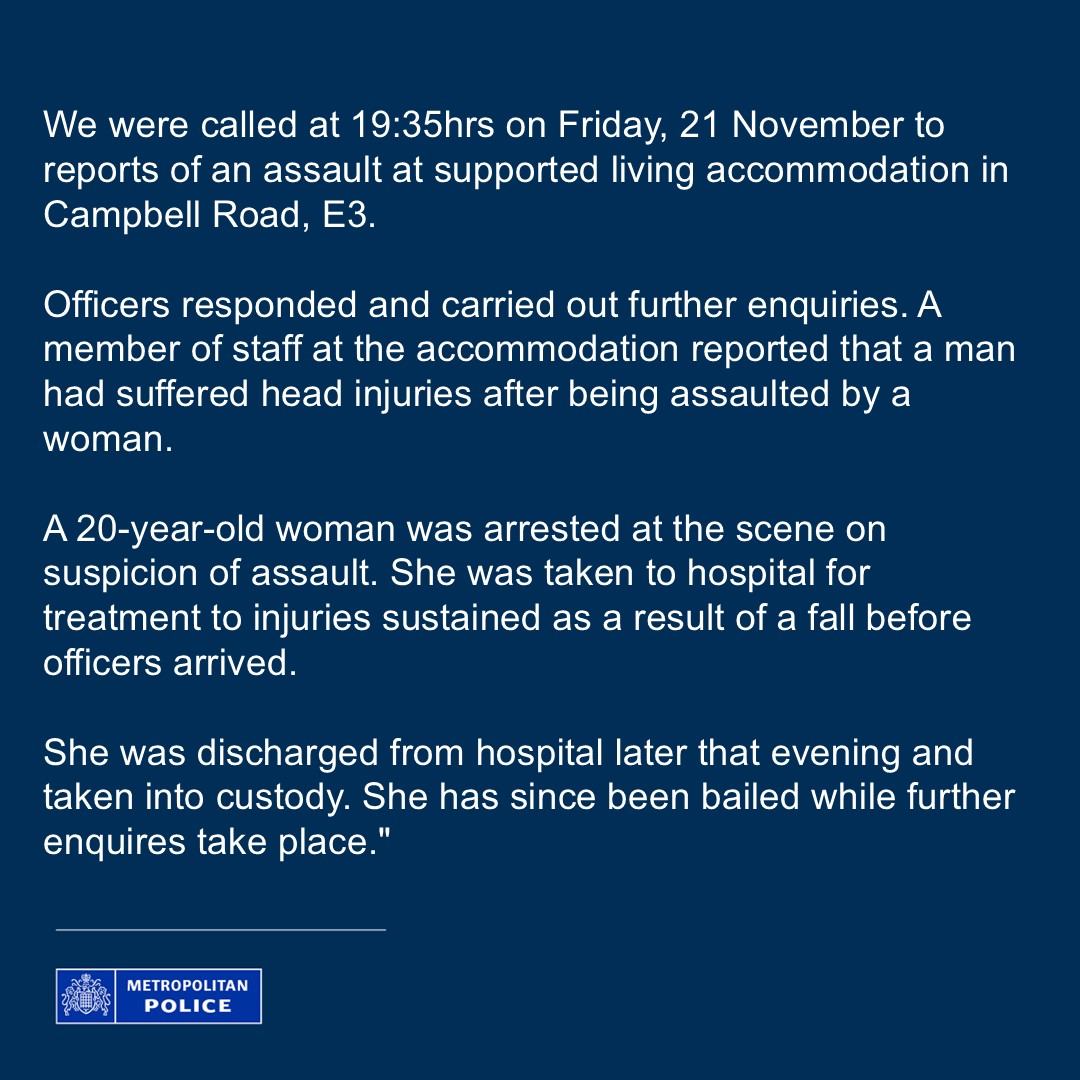 Tower Hamlets Police tweet media