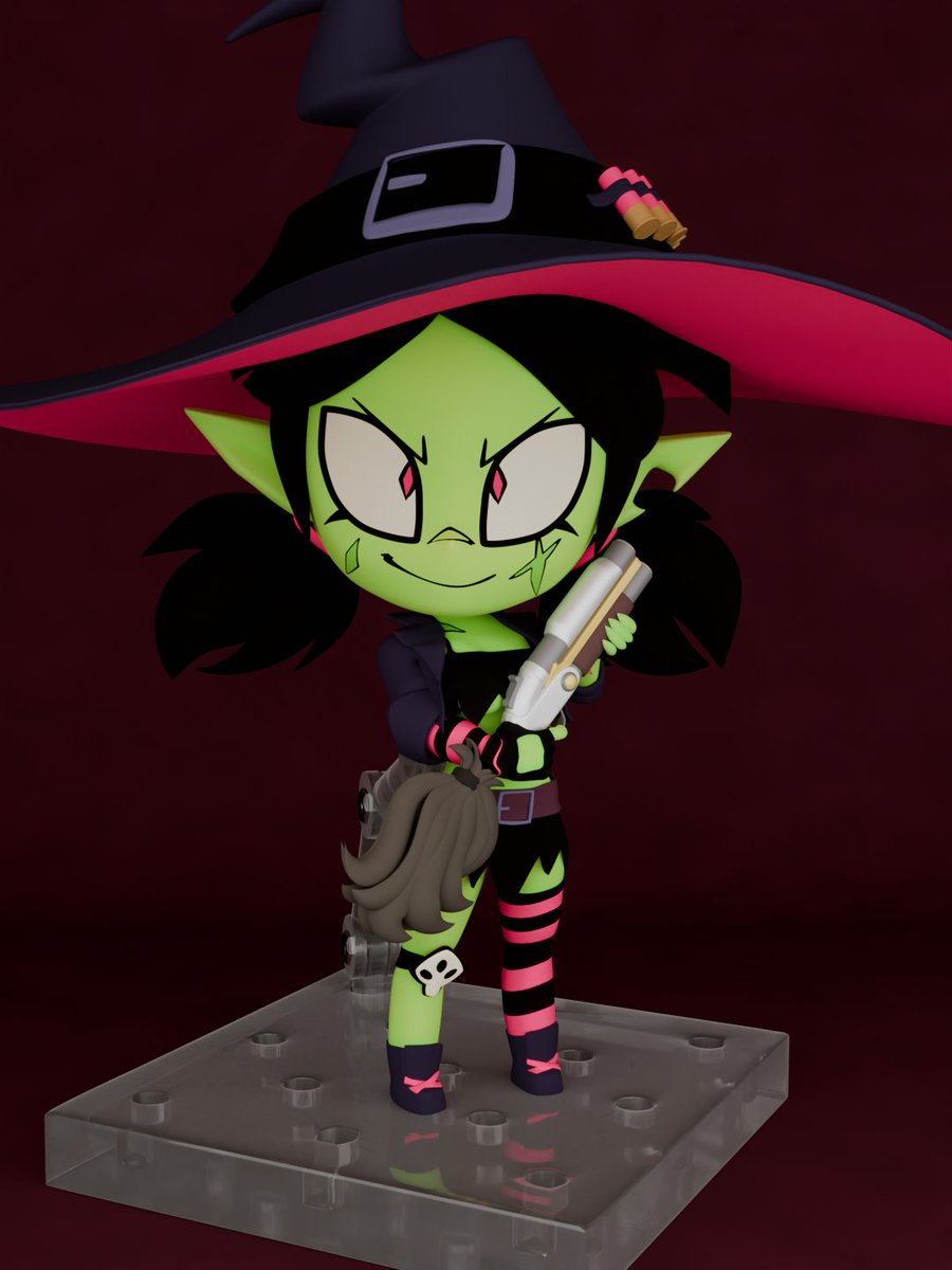 TheJovanovix's tweet photo. The shotgun witch. https://t.co/lr8Rr2t6Dt