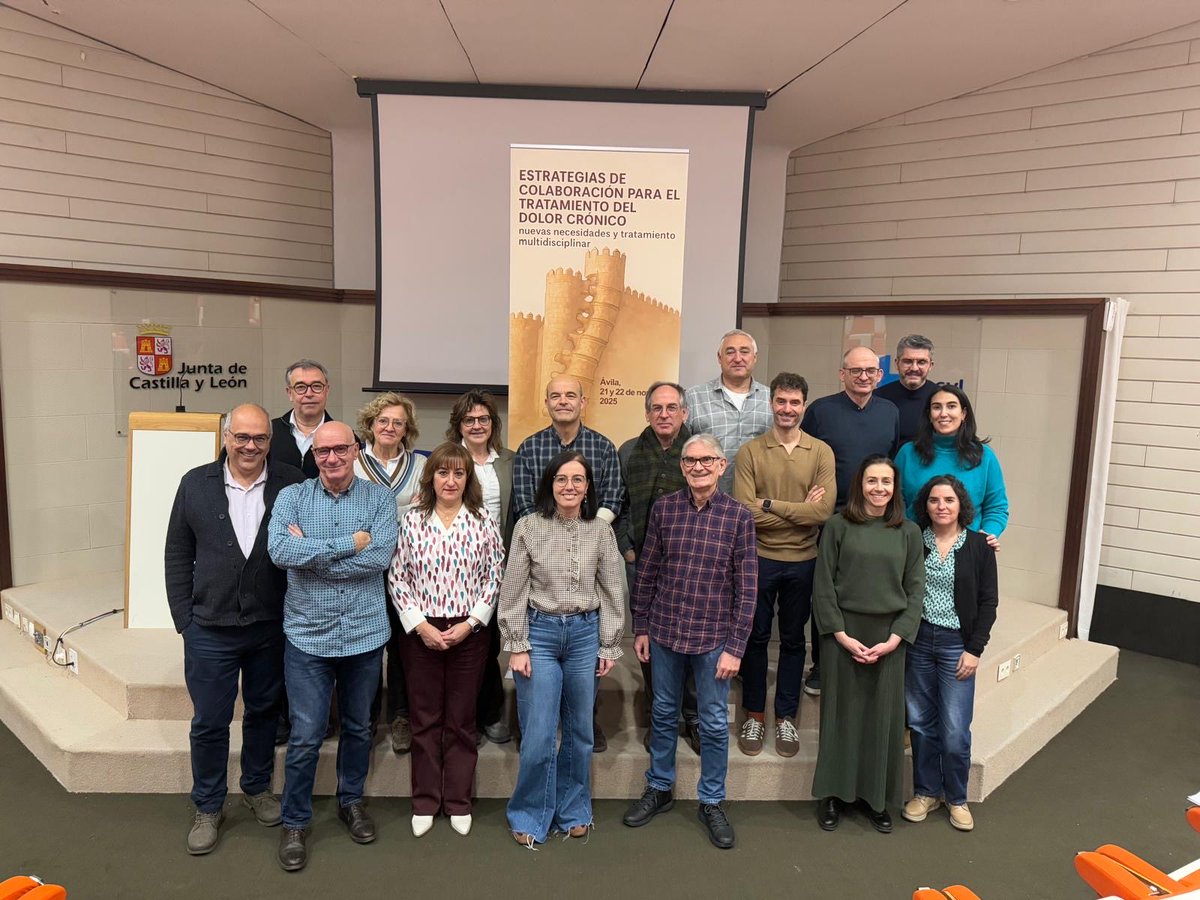 Un año más la Sociedad Castellano-Leonesa del Dolor celebró su reunión en Ávila. Gracias a la presidenta de SED por asistir a la inauguración #dolorcronico