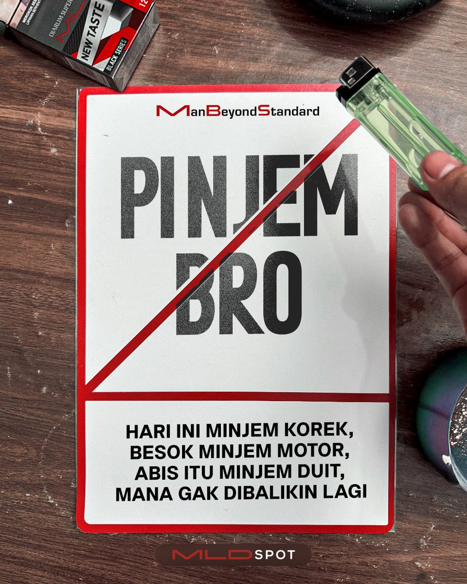 MLDSPOT's tweet image. Mending kaga usah ikut nongkrong dah.. Tag temen lo yang begitu👇🏼

#MLDSPOT #SpotNongkrongDigital #AnakNongkrongMLD #ManBeyondStandard #Nongkrong