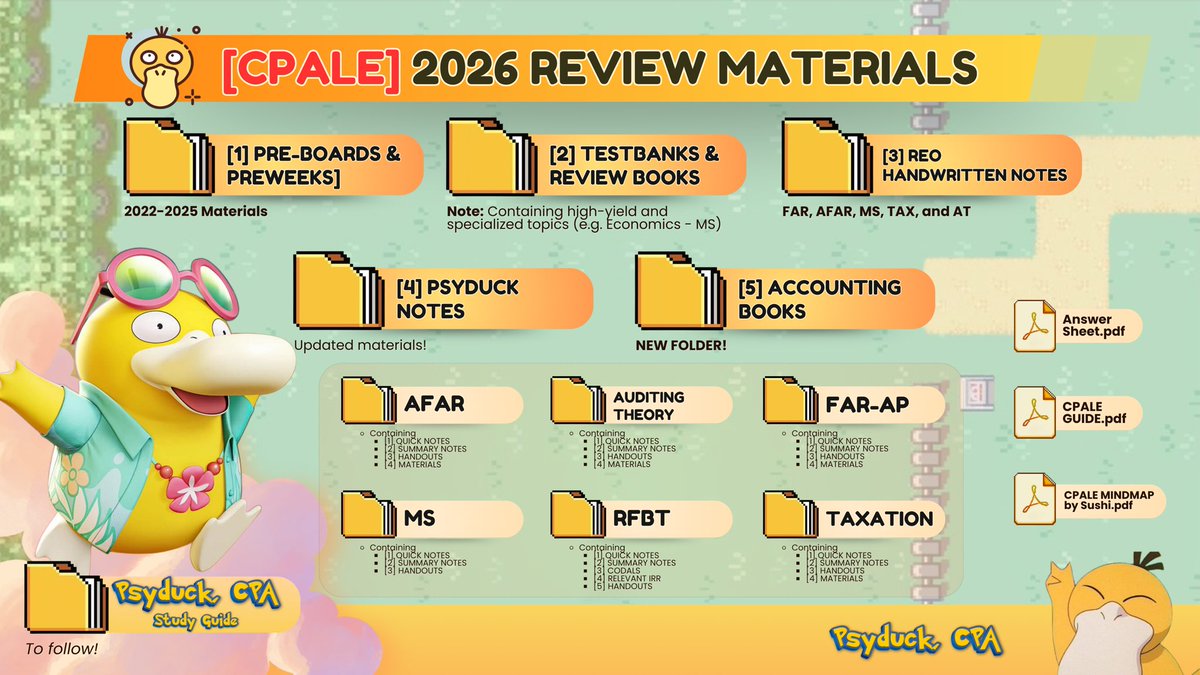 [CPALE] 2026 REVIEW MATERIALS

drive.google.com/drive/folders/…