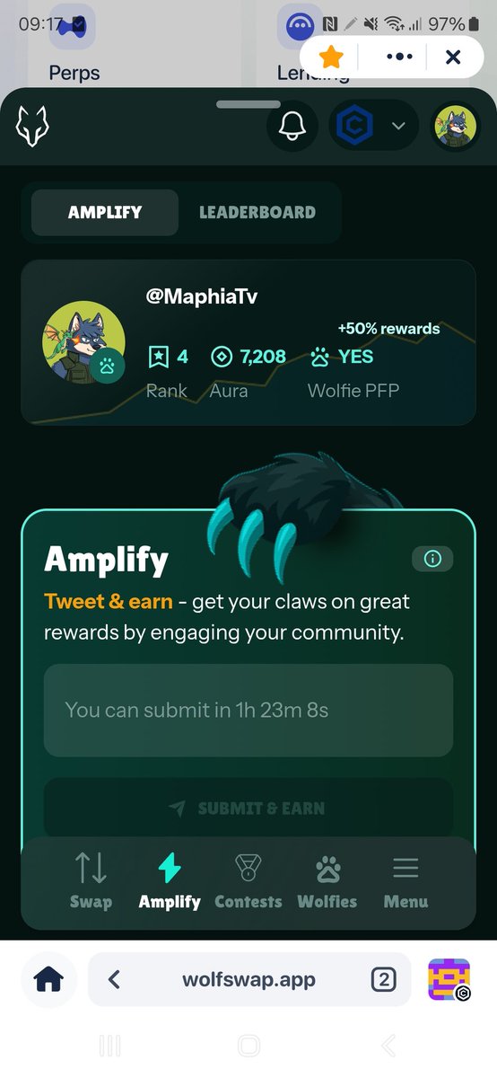 Did you get Paid on X this month? Good Morning 🙏 Happy Sunday ☕️ 

Elon has never paid me 💔 But each MOONday (Monday) 11am UTC Wolfswap payment in juicy $MOON 🔥 Only c0de you need is TACOWOLF 😎 #sundayvibes