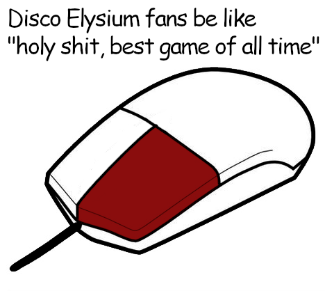 JamrockHobo's tweet photo. Disco Elysium fans be https://t.co/mf5nf64zsv