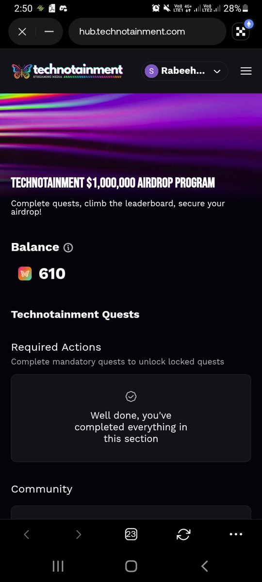 RabeehSumi87115's tweet image. @_technotainment
#_technotainment
Day;2
Technotainment is far more than just &quot;tech and fun&quot;—it&apos;s the complete fusion of cutting-edge technology with the human need for entertainment