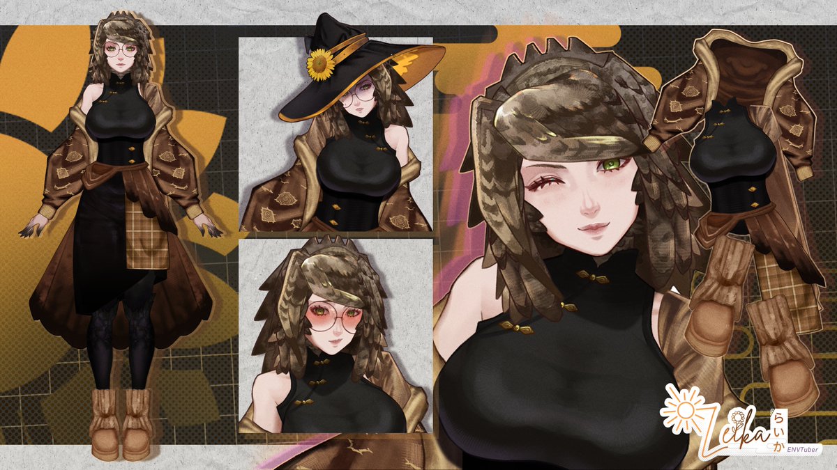 🦉 Hi I'm Leika, the Owl Witch VTuber ! 🌻

Usually casting spells at 10PM JST | 12AM AEST | 9 AM EST on Twitch!

• Live @ twitch.tv/leikaya
• Art🎨 : #Leikart
• YT : youtube.com/@leikanohana

ママ|と|パパ (Illustration and Rig) : Me! 
(I drew and rigged my own model :)