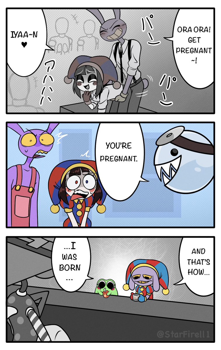 StarFirell1's tweet photo. Ora oraaa… 🫣

#funnybunny #tadc https://t.co/7uFUiMzrb1