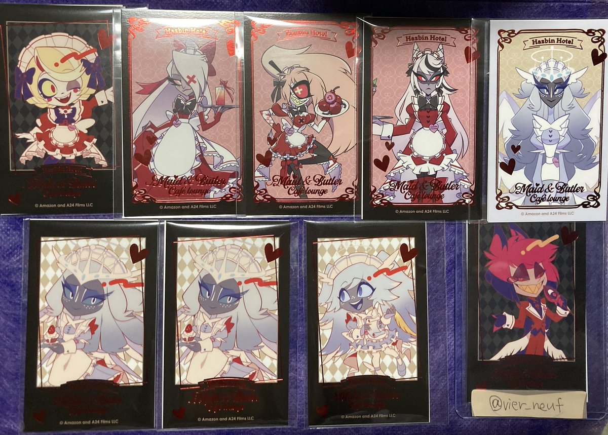 ハズビンホテル ハズビン Hazbin Hotel 箔押しカード 【交換/譲渡】 譲