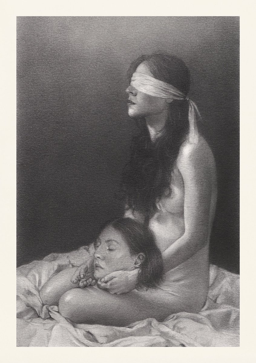 "What I Say Through My Gaze"

Graphite on paper

4 editions left (4/10)

10 Tez

Link below ⬇️