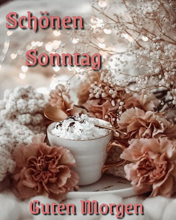Guten Morgen Ihr Lieben! ☕😘
Alle gut ausgeschlafen und munter? 👍
Dann lasst uns diesen Sonntag genießen.
Liebe Grüße und bis später! 👋🍁🍂❄️