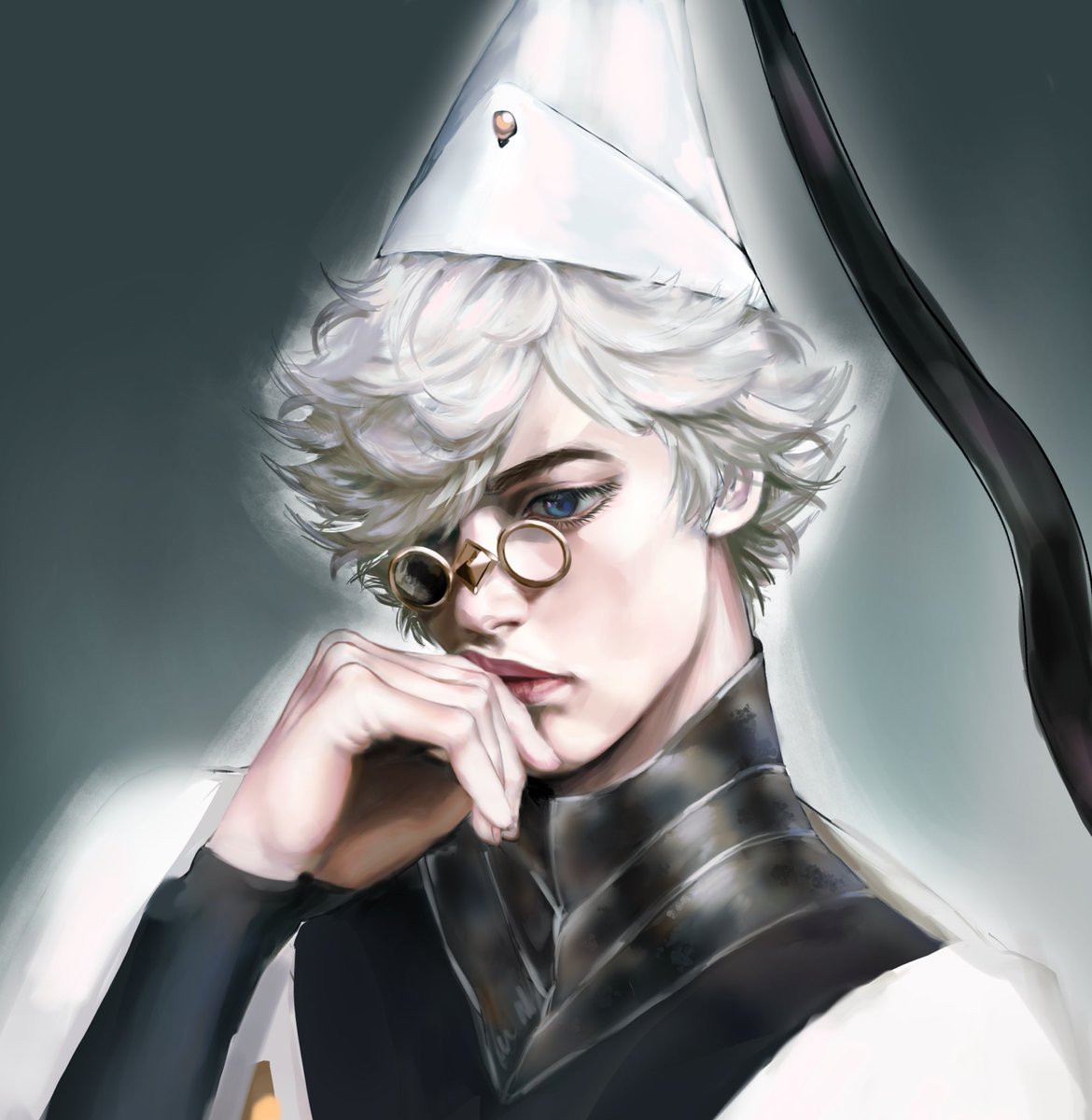 woongie98's tweet image. my old qifrey wip that i never got to finish 💔 #Δ帽子 #witchhatatelier