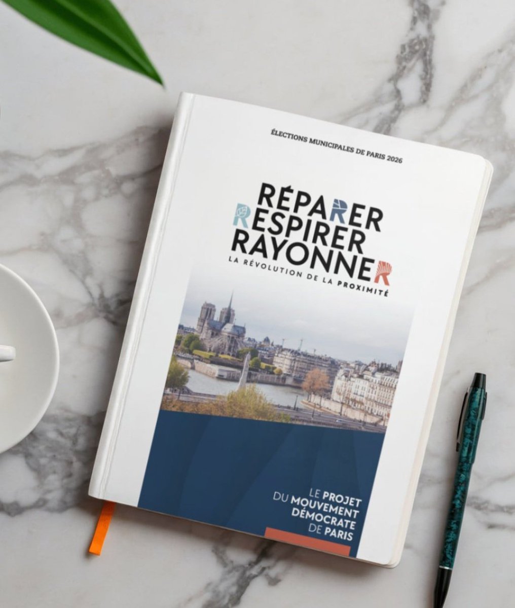 MoDem75013's tweet image. Issu de rencontres sur les marchés avec les Parisiens, de débats avec les associations et 120 experts, du travail de 17 groupes de réflexion et de l&apos;expérience de nos élus, le programme du @MoDem_Paris propose une vision pour les municipales.
En ligne : urlr.me/VkzMqt