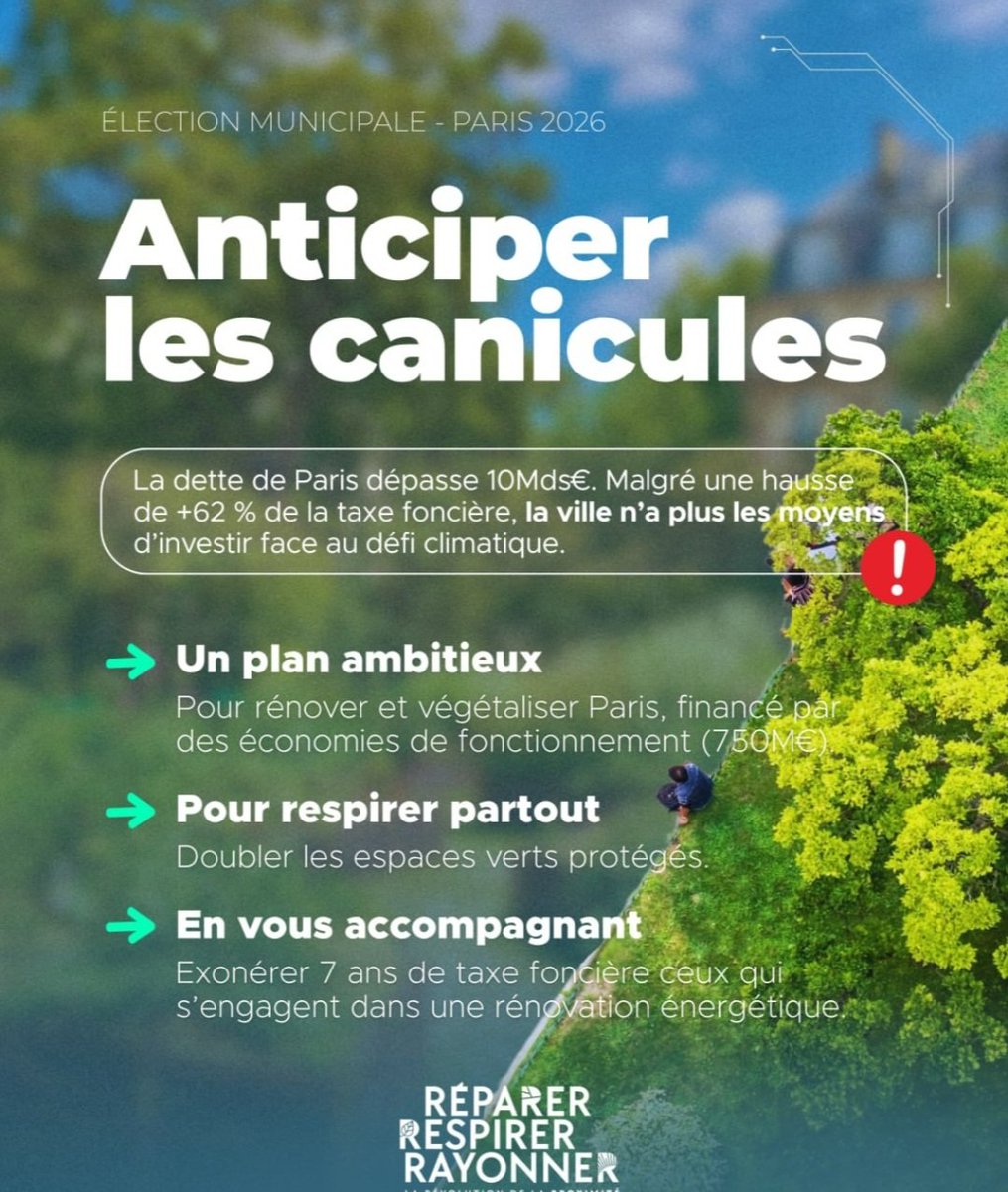 MoDem75013's tweet image. Issu de rencontres sur les marchés avec les Parisiens, de débats avec les associations et 120 experts, du travail de 17 groupes de réflexion et de l&apos;expérience de nos élus, le programme du @MoDem_Paris propose une vision pour les municipales.
En ligne : urlr.me/VkzMqt