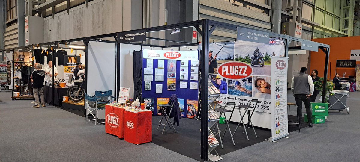 Last day of the 2025 Motorcycle Live! Stand 2D23 in hall 2
#plugzz #plugzzhearing #mcl2025