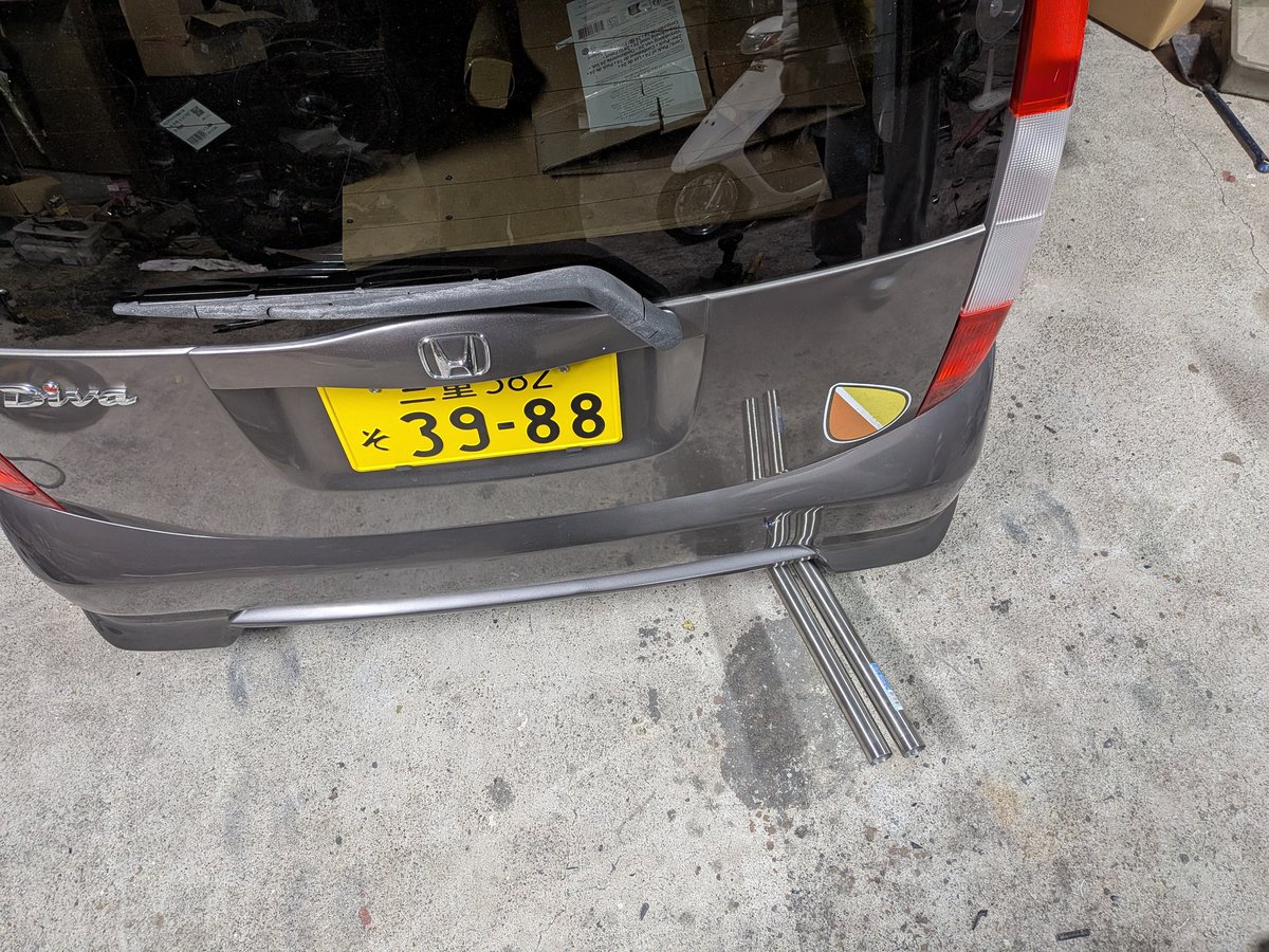 そういえばマフラー作りました