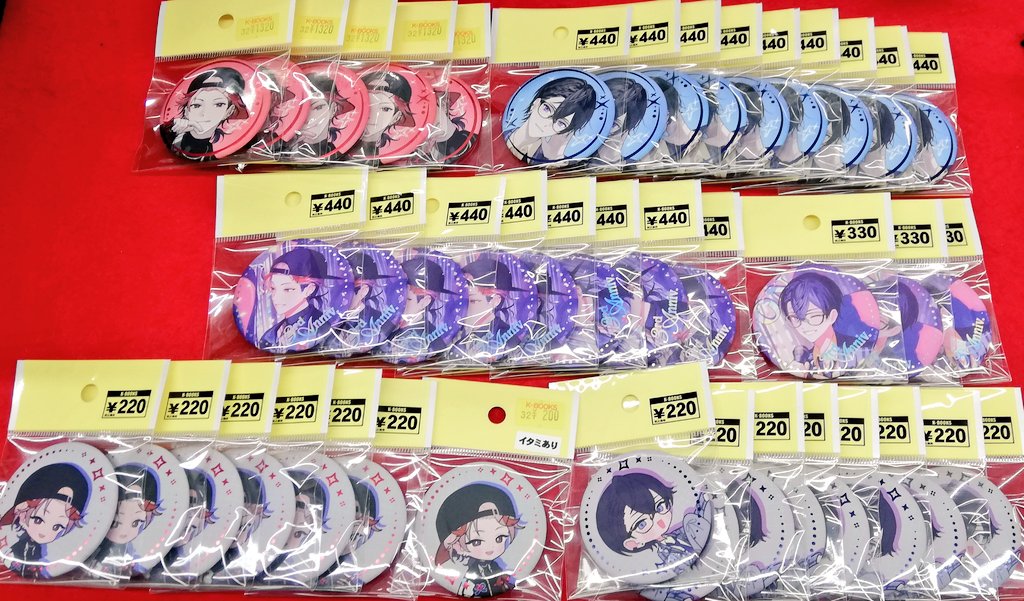 入荷情報】 にじさんじ ◇VOLTACTION 3rd Anniversary 缶バッジ セラフ