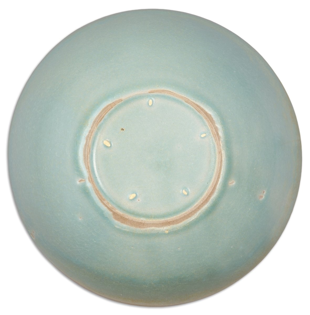 中国北宋 汝窯 天青釉折治盤 木箱付 幅約19㎝ 東Y7-0702⭐︎2Fタサオ