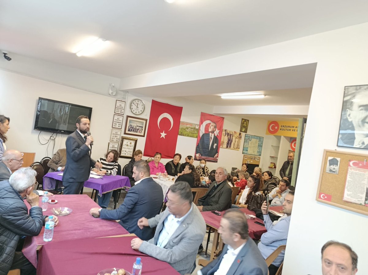 İlçe Başkan Yardımcımız ile birlikte Erzurum İli Aşkale İlçesi Özler Köyü Derneğimizin genel kurulunda Erzurumlu komşularımızla bir araya geldik.