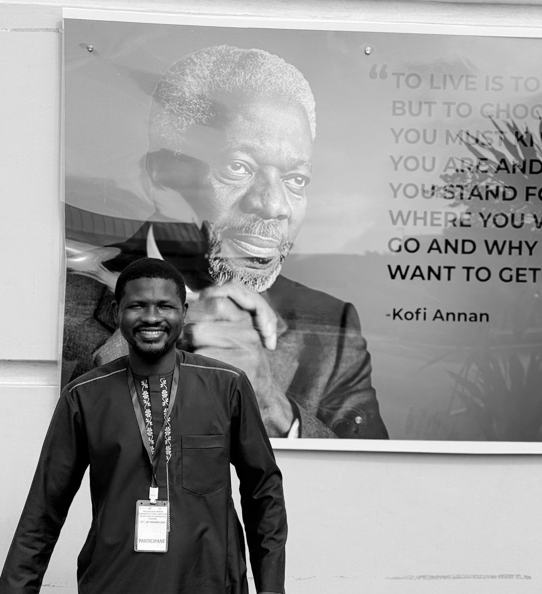 “To live is to choose. But to choose well, you must know who you are and what you stand for, where you want to go, and why you want to get there.” — Kofi Annan