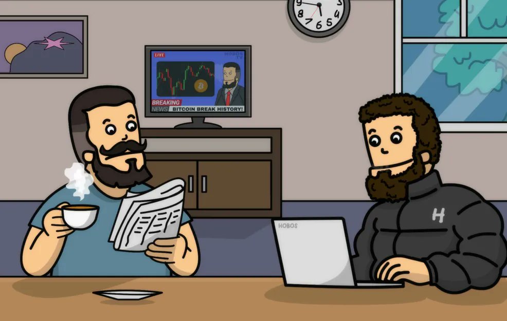 Hobosnfts's tweet image. GM HOBOS on #Base