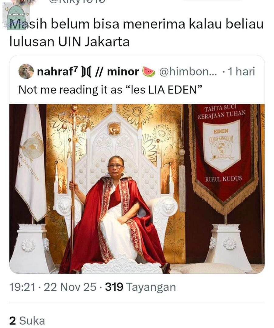 tanyarlfes's tweet image. 💚 Eh benerkah?
Kenapa UIN lagi UIN lagi 😭😭😭