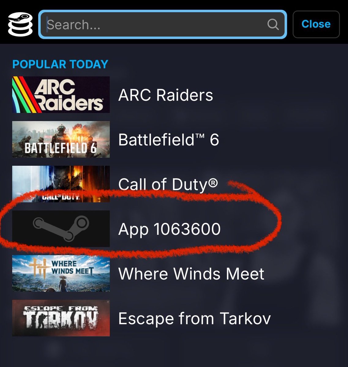 GiveMeBanHammer's tweet image. Ah yes one of the top games of the day

App 1063600, GOTY material