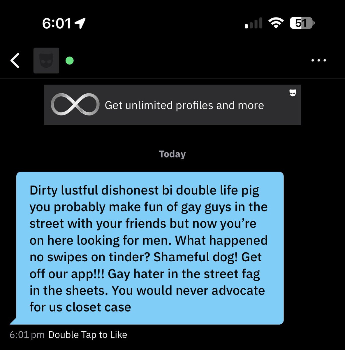 Brodhe's tweet image. Please nobody tell me biphobia and bi-erasure doesn’t exist when our own gay brothers go out of their way to send unprovoked messages like this.