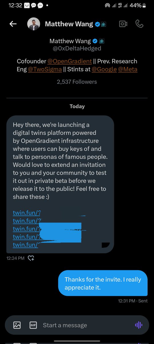 Trevor tweet media
