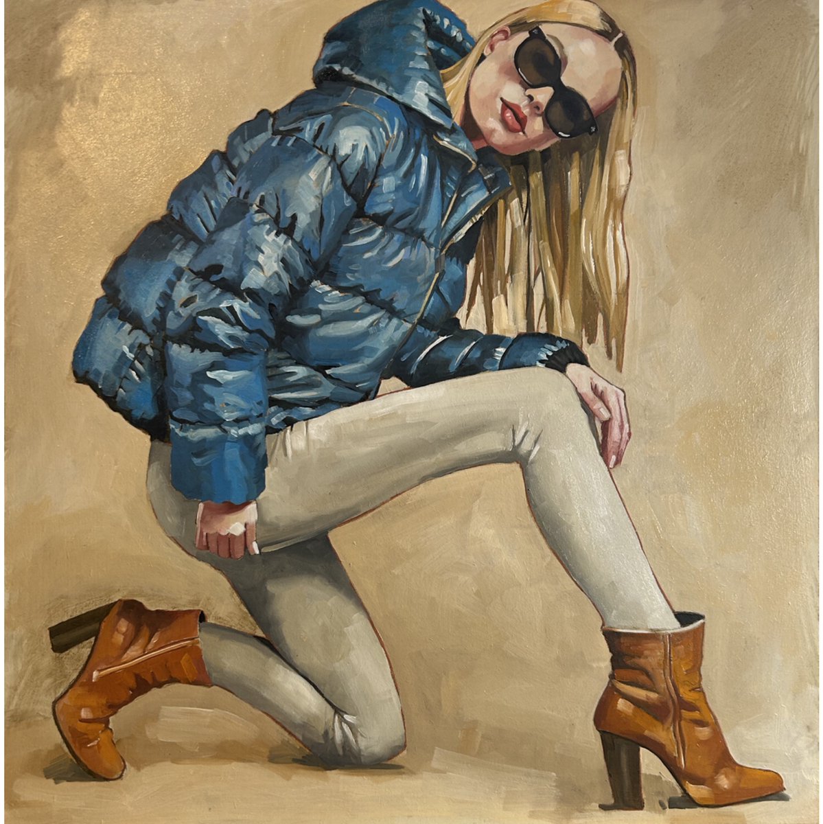 greenlitpete's tweet photo. 'Puffer' Oil on board 16 x 16 (40 x 40cm) #painting #oilpainting #oils #dailyart #art #artwork #artist #portrait #portraitpainting #ukpainter #britishartist #britishpainter #ukart #ukportraits #artwork #painter #contemporaryart #figurativepainting #figurativeart https://t.co/Dd0L3Y62E6