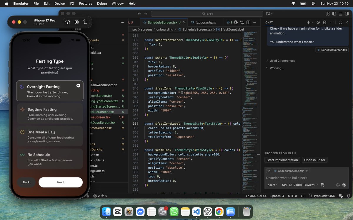 Msuvik1's tweet image. Guess what health app I&apos;m building for iOS users

Hint: fun &amp;amp; healthy 🚀🍎

#vibecoding #iosappdevelopment #Apple