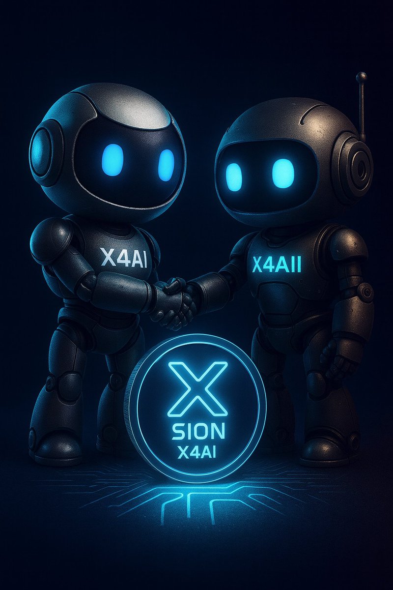 X4AI 🤝 X4AII – SION X4AI is now wired into the system.
X4AII, our technician, just finished the backend so the website is ready for the community 🤖⚙️
⌛️Only 8 days left until full launch – stay close and grow with us ⚡🚀
🔗 Telegram: t.me/SionCommunity** 
#SION #X4AI