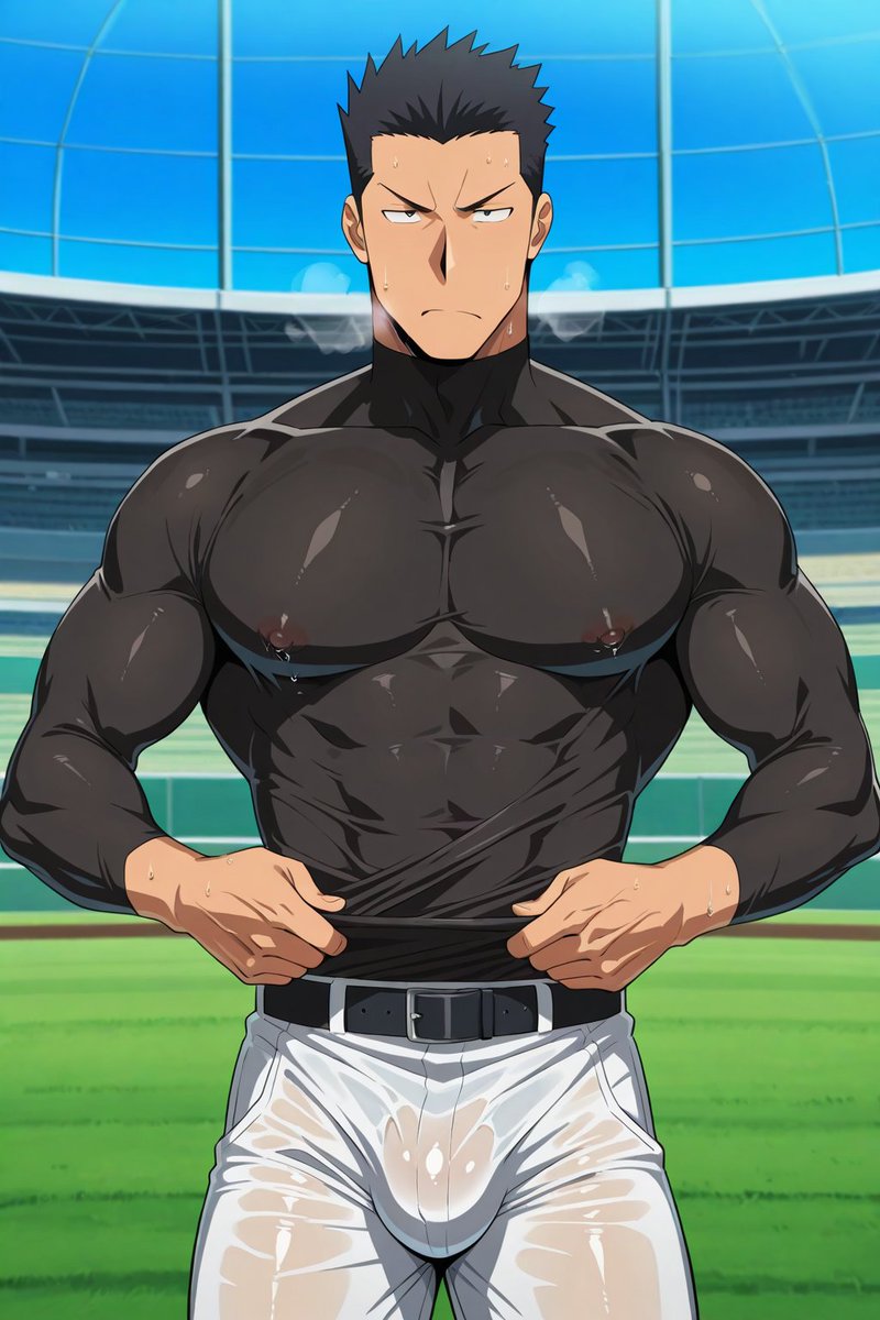 swimsuitman_ai's tweet photo. #駒場一郎 / #IchiroKomaba
- #銀之匙 / #SilverSpoon / #銀の匙 Part 2
#AIBL部 #AIイケメン部 #AIart #yaoi #gay #bara #bl #NSFW #R18 https://t.co/CGS7Sklq4E