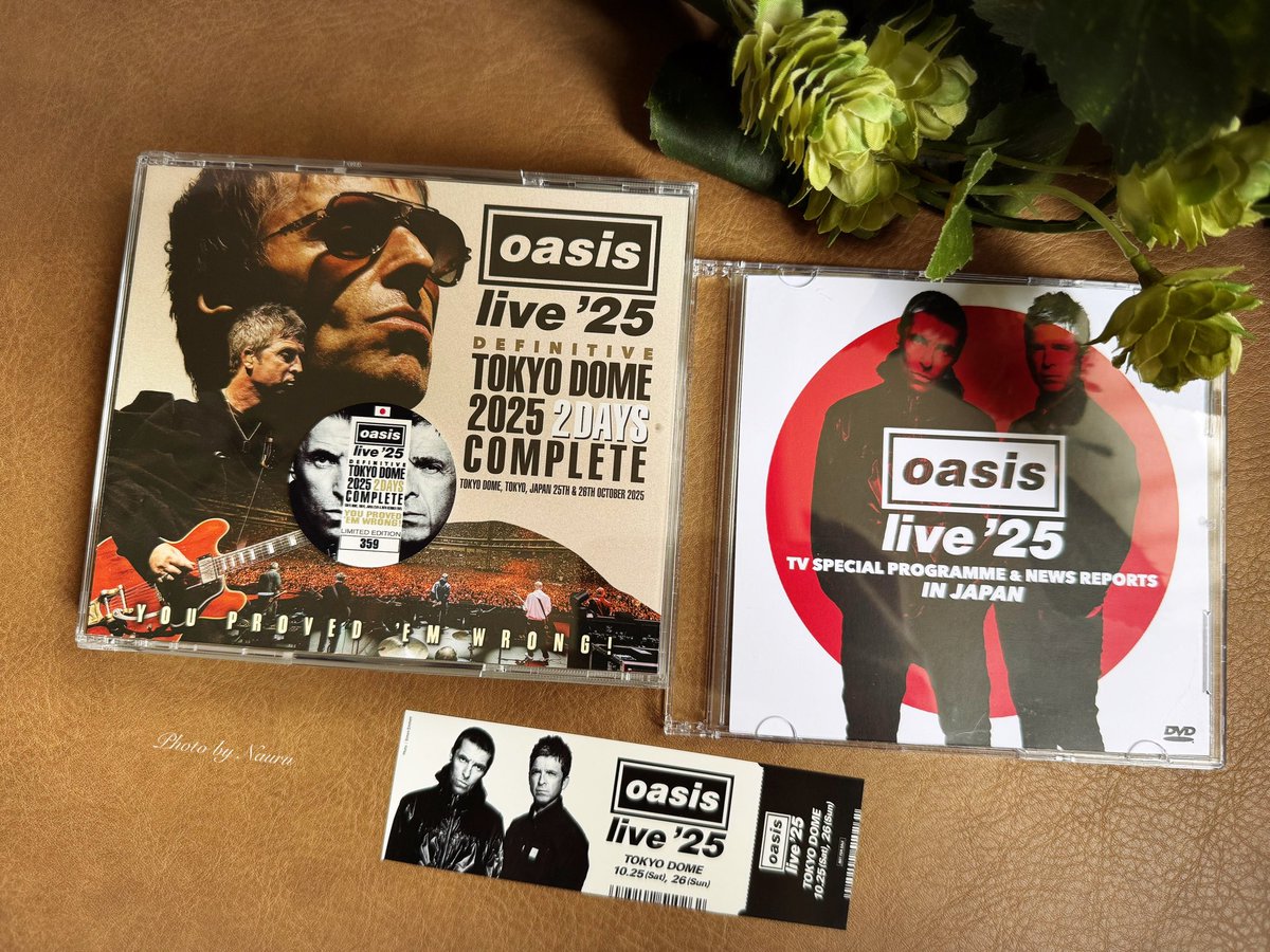 新品未開封品oasis DEFINITIVE TOKYO DOME 2025 Oasis オアシス/Tokyo