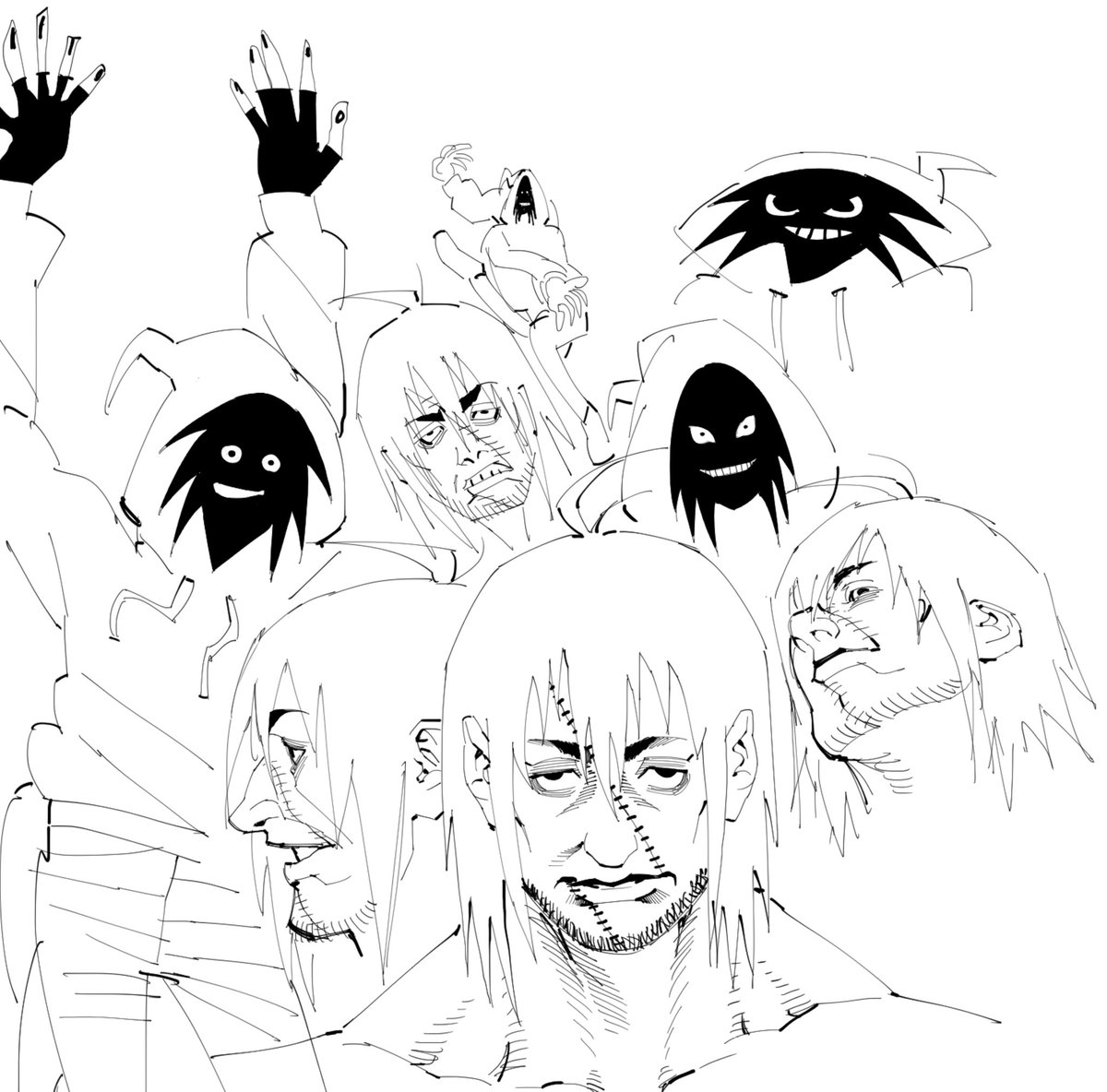 h43md's tweet image. .@sinisterbart&apos;s character