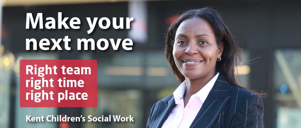 Kent_cc's tweet image. We are looking for experienced Social Workers to join our #ChildrensSocialWork team at #KentCountyCouncil. 

Find the #RightPlace for you and make Kent a great place to live and work. 

Take a look at our current roles at: loom.ly/AonUjmw