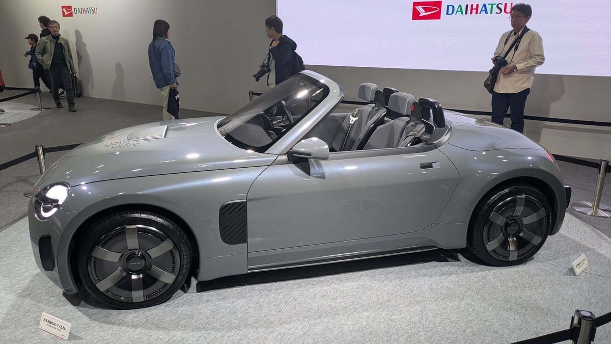 MKさん
しいちゃんがこれを発売するようにダイハツの人に直談判してました
「頑張ります」
って言われたそうです