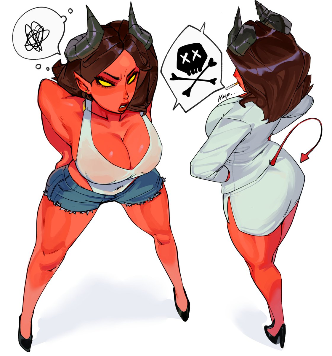 Ryota_Ravioli's tweet image. I didn&apos;t intend to finish this Malevola drawing on a sunday.....