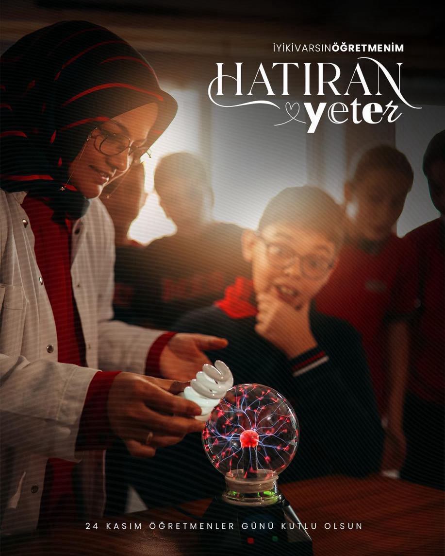 Öğretmen, Türkiye Yüzyılı'nın şafağında, ufukta görünen aydınlığı ellerinizde büyütendir. #HatıranYeter
<a href="/ismailsnl04/">İsmail ŞANAL</a>
<a href="/Muhammed0744/">Muhammed ÖZDEMİRCİ</a>
<a href="/FatihBurgut/">Fatih BURGUT</a>
<a href="/h_kadim33/">Hüseyin KADİM</a>
<a href="/MersinMEM/">Mersin İl Millî Eğitim Müdürlüğü</a>