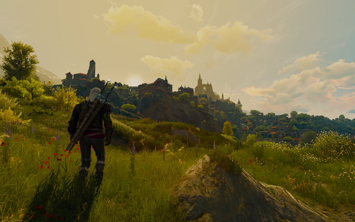 millerjehu's tweet image. #thewitcher3 on my #UbuntuOS gaming laptop 😀