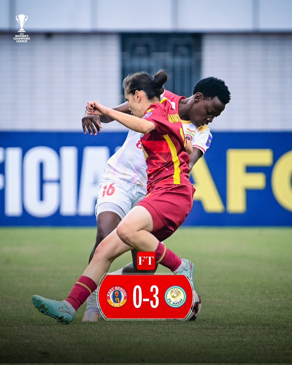 We are proud of our girls. This exposure will only make them better. Now let’s win the IWL, and next time we’ll try again

<a href="/coachanthony_AA/">Anthony Andrews</a> <a href="/eastbengal_fc/">East Bengal FC</a>