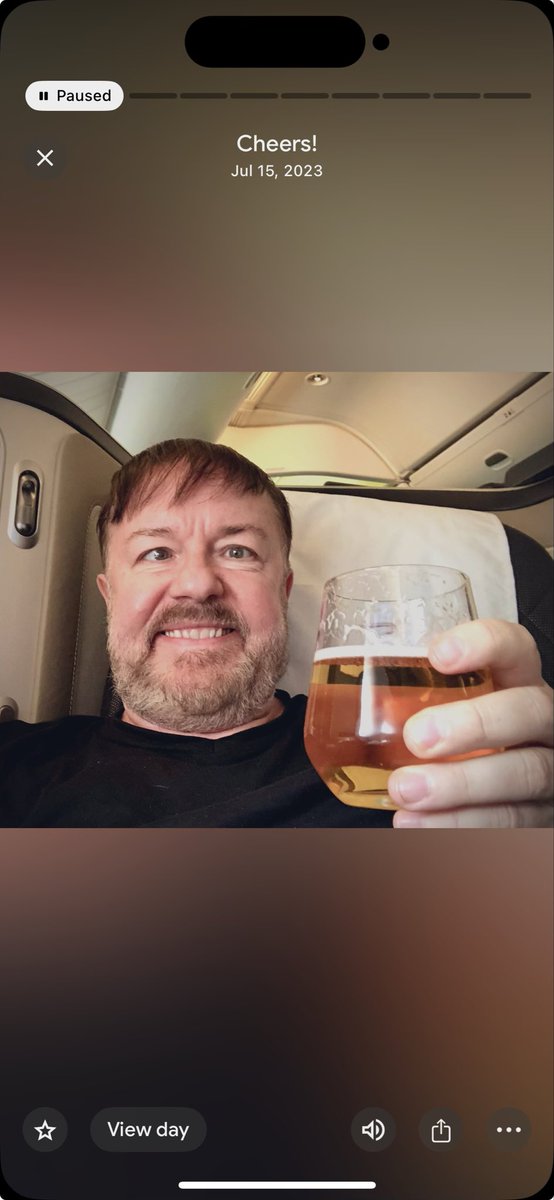 sudo_overflow's tweet image. Just @rickygervais popping up in my Google Photos memories